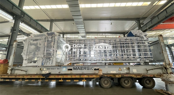 QGM Nova planta de blocos totalmente automática ZN1200C para o México - ajudando na reconstrução local após o terremoto no México
