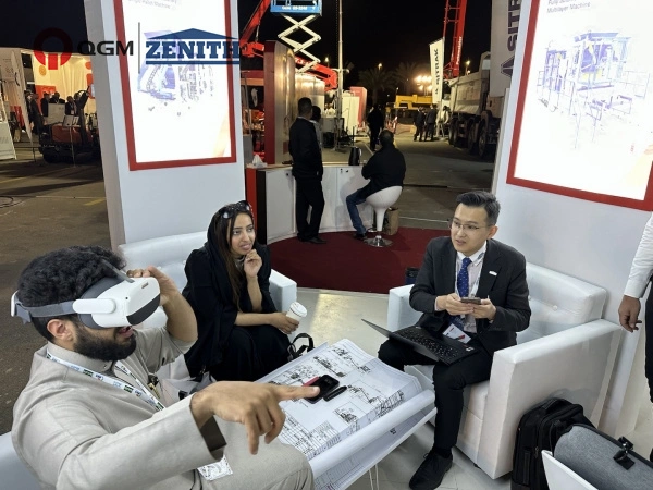QGM-ZENITH participou da 2023 Saudi Big 5 Expo.