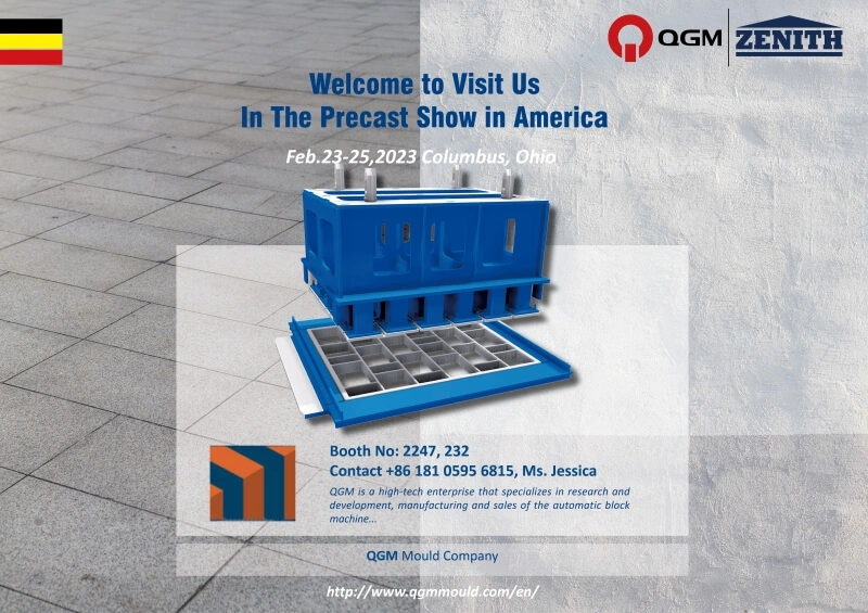 QGM ZENITH será exibido no Precast Show 2023