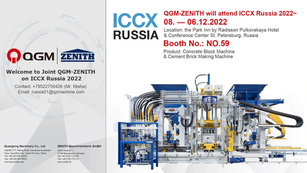 QGM-ZENITH participará da ICCX Rússia 2022