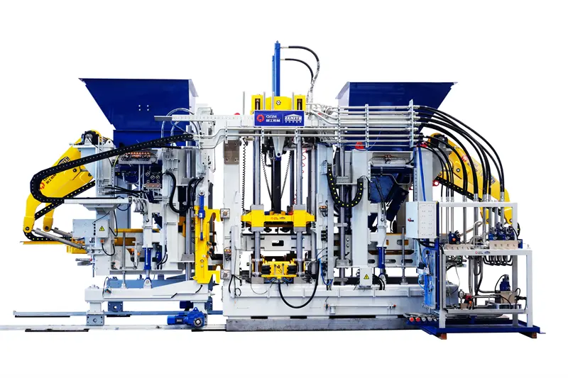 Outra linha de produção de bloco totalmente automática do QGM estabelecida no México