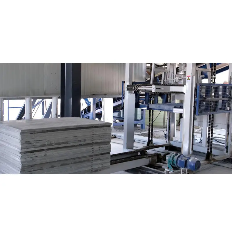 Máquina automática de tijolos para alimentação de paletes