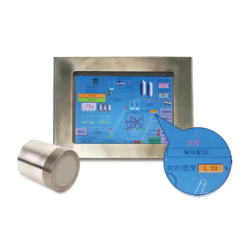 Sensor de umidade para máquina de bloco