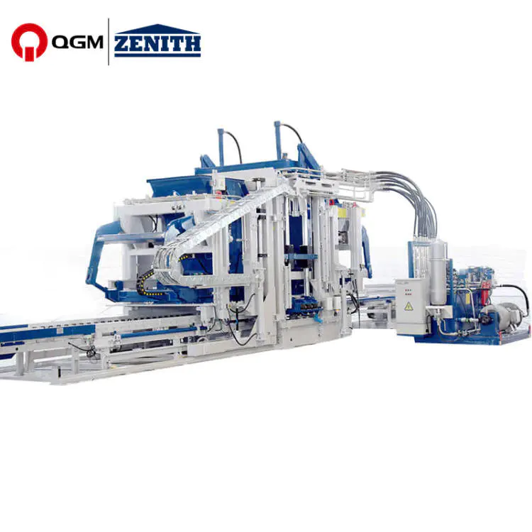 Máquina de fabricação de blocos de cimento
