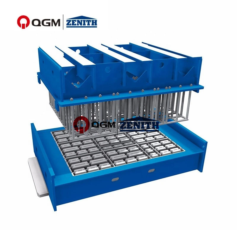 Máquina de bloco de construção oca