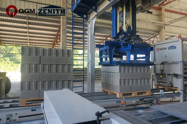 QGM NOVO ZN900C Máquina Automática para Fabricação de Blocos de Concreto em Honduras